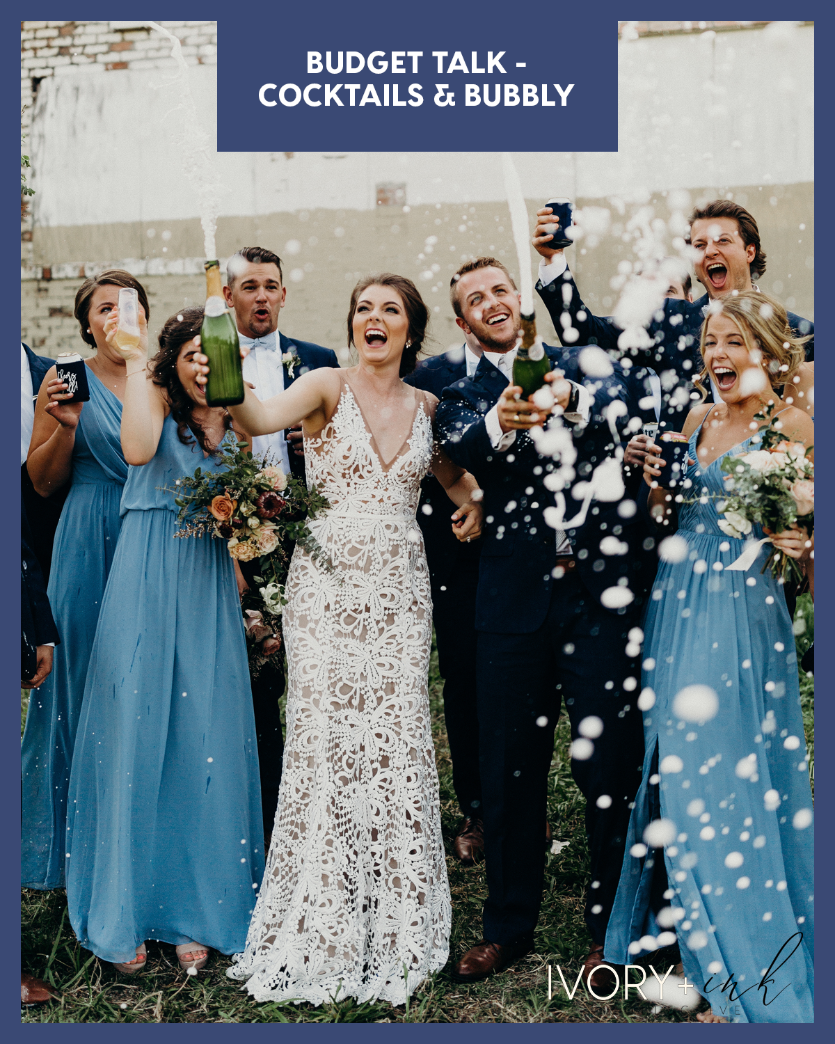 8 Creative Ways to Save on Your Wedding Bar - originally published on ivoryandink.com