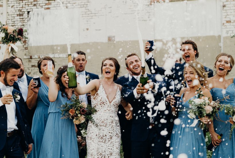 8 Creative Ways to Save on Your Wedding Bar - originally published on ivoryandink.com