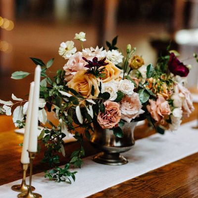 A great wedding budget tip is to make your decor & other hired services do double duty! originally published on ivoryandink.com