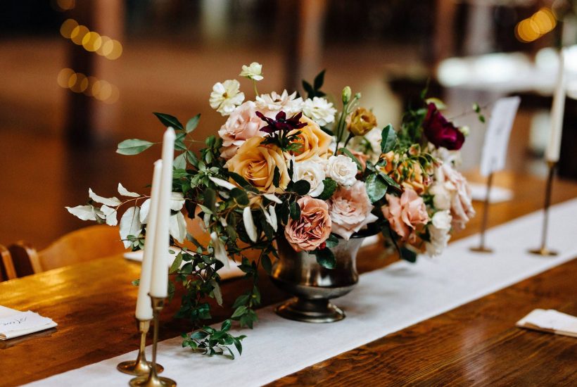 A great wedding budget tip is to make your decor & other hired services do double duty! originally published on ivoryandink.com